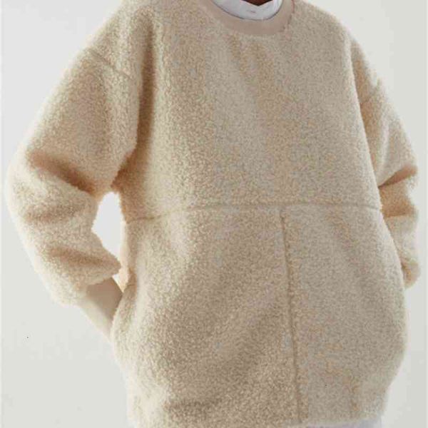 

women's hoodies & sweatshirts hoodies autumn o-neck loos p6hj, Black