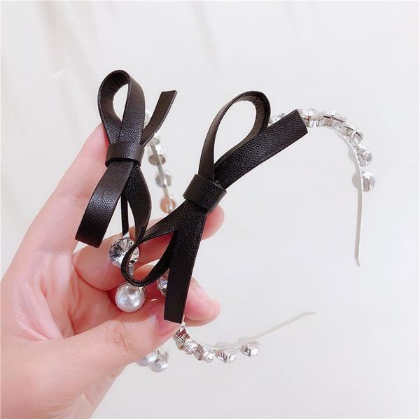 

sweet simplicity fresh rhinestone hair hoop headband hairband for women girls shining band accessories 2021 1