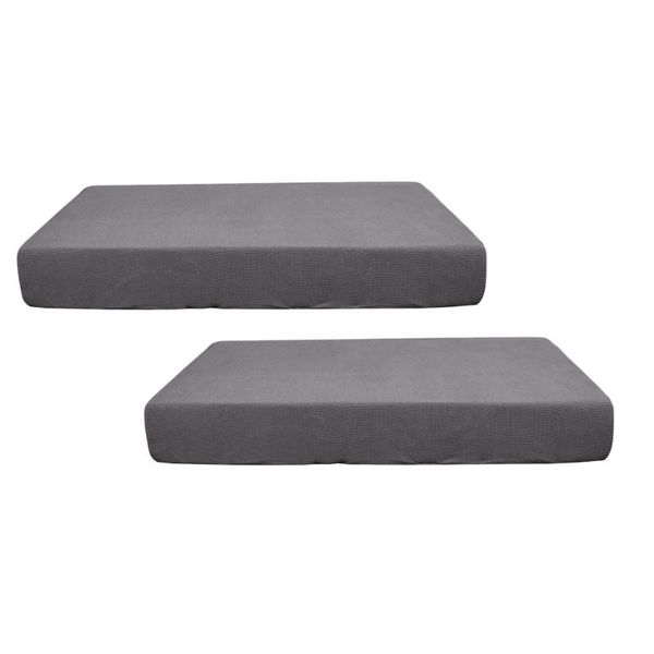 

2-4pcs polyester sofa seat cushion slipcover breathable single pad cover chair covers