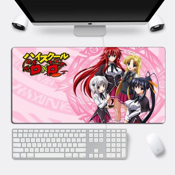 

mouse pads & wrist rests large high school dxd anime pad gamer 60x30cmotaku xxl girl gaming mousepad locking edge rubber durable comput
