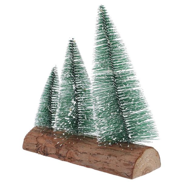 

christmas decorations 1pc decorative luminous xmas tree white snow ornament party decor