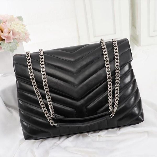 

designers handbags purse square bags fat loulou shoulder bags clutch chain bag leather women large cross body handbag