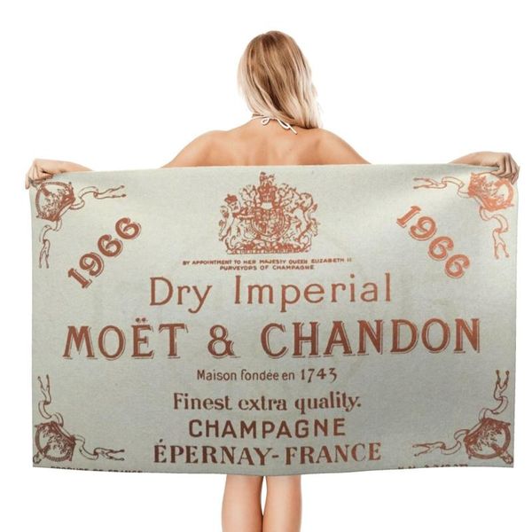 

moet & chandon champagne beach towels, sand cloud towel, personalized design, luxury towels_mystyj24 towel