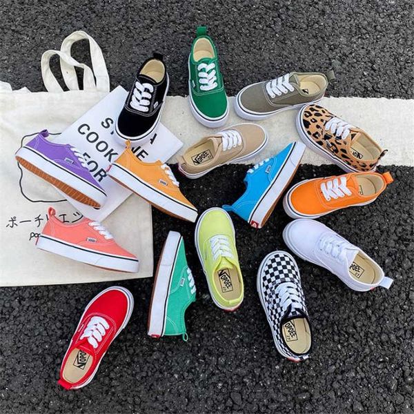 

spring children canvas shoes boy sneakers autumn fashion kids wallet casual girls flat sports running student size 22-35, Black