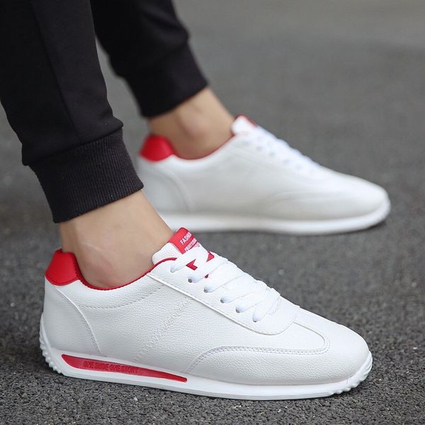 

fashion mens red color back casual shoe sneakers men womens running gear discount factory direct selling #617, Black