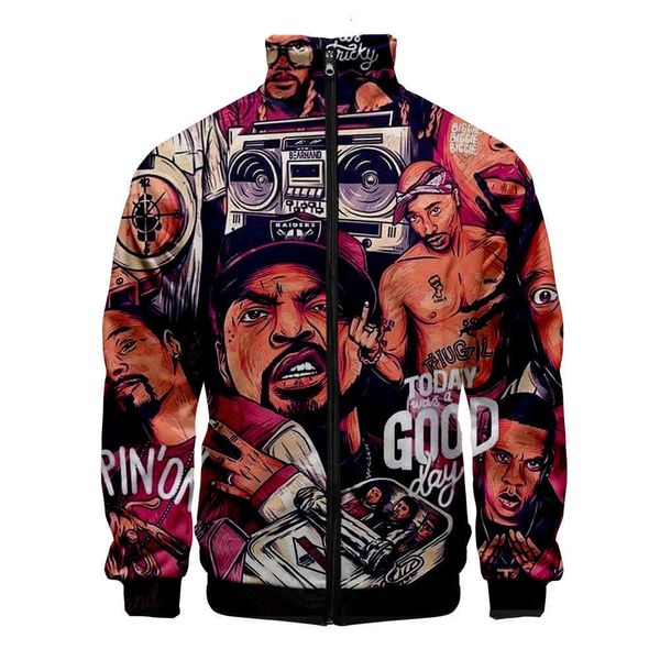 

men's jackets lucky friday notorious b.i.g. mans and coats harajuku biggie smalls rapper fashion hip hop jacket homme bomber eavk, Black;brown