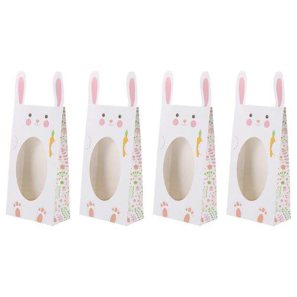 

pcs easter candy biscuit bag portable paper storage container snack bags gift wrap