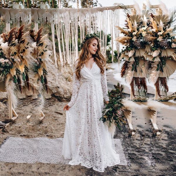 

maternity dresses classic dress for po shoot outfit pregnant woman pregnancy lace long-sleeved see-through tail long, White
