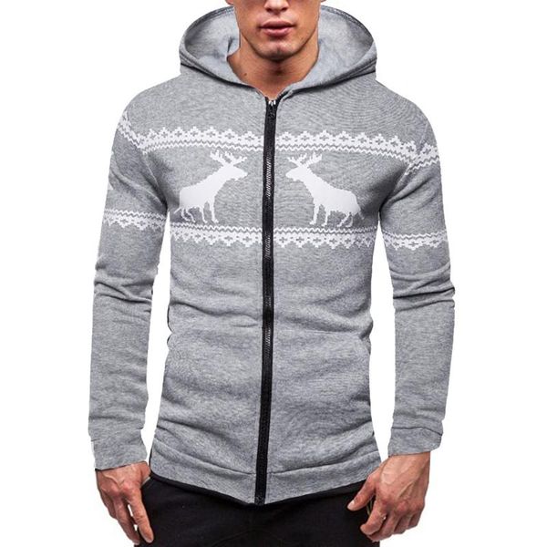 

men's hoodies & sweatshirts 202 christmas jacquard hoodie fleece men hooded sweatshirt pullover for male hoody man, Black