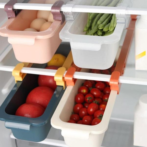

storage bottles & jars solid modern pull-out refrigerator organizer bins lightweight fridge drawer anti-skid for