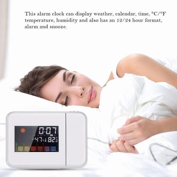 

display weather forecast projection clock snooze usb with alarm screen cable color e9r0 digital po frames po