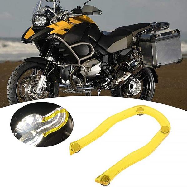 

car organizer headlight protector change color film modified led headlights light guide for r1200gs adventure 2014-2021
