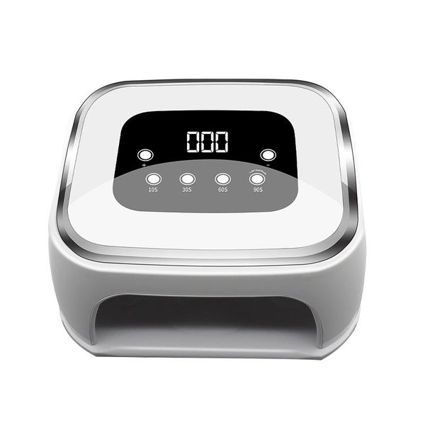 

bluetooth speaker 99w led lamp nail dryer 42 leds uv ice for drying gel polish timer auto sensor manicure tools dryers