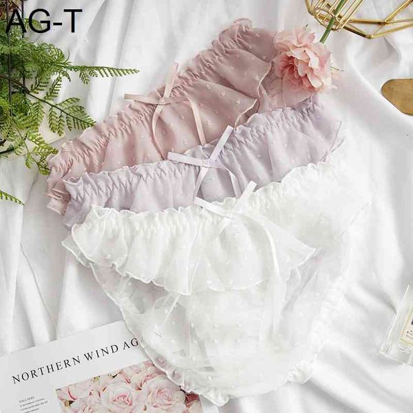 

new small skirt perspective girl shorts cotton crotch lace low waist briefs women's underwear, Black;pink