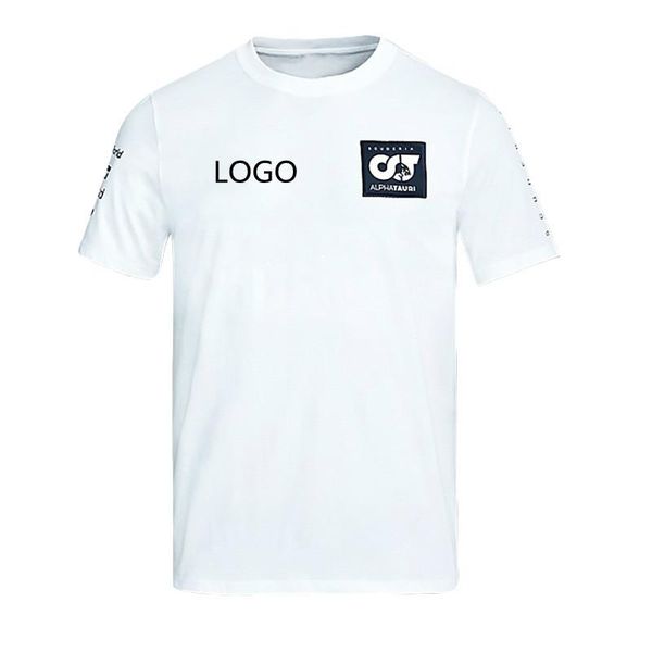 

men's t-shirts 2021 men's and women's short-sleeved t-shirts, racing shirts, cars, high chair logo, White;black
