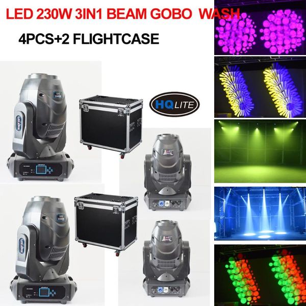 

effects led 230w spot beam wash moving head light 3in1 double prism rotate 8 add 6linear