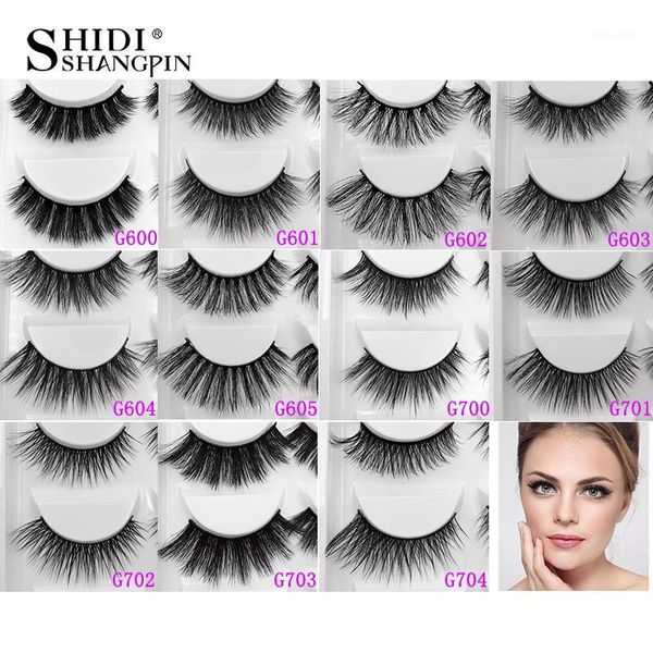 

wholesale eyelashes 10 boxes 3d mink lashes natural soft false makeup in bulk1