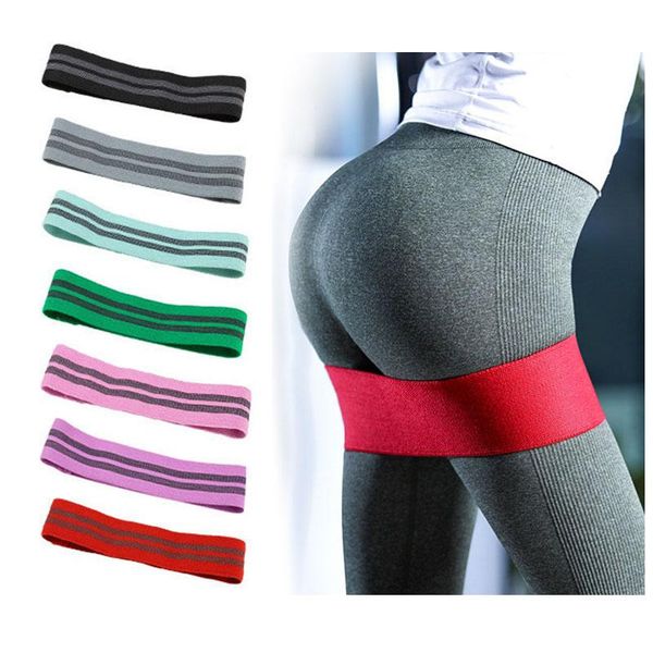 

resistance bands men women hip band booty leg exercise elastic for gym yoga stretching training fitness workout