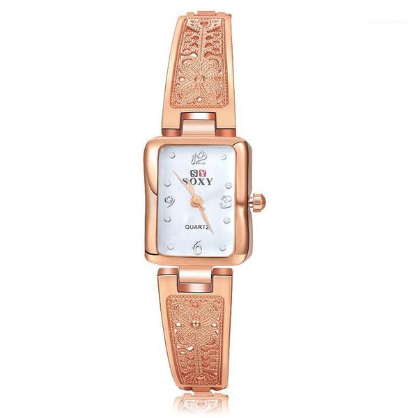 

wristwatches fashion women watches stainless steel rose gold watch luxury quartz clock relogio feminino, Slivery;brown