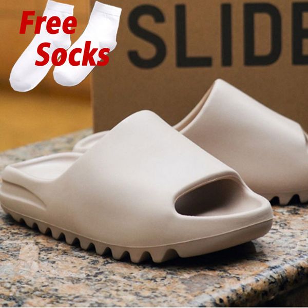 

yeesy foam runner slide women men slippers desert sand bone resin sandal bench sneakers yoga outdoor sports football basketball soccer a i8u, Black