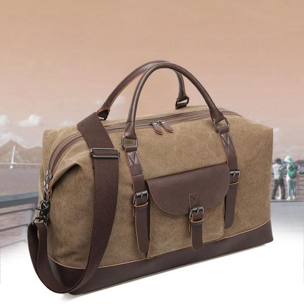 

luxury designer canvas tote duffel shoulder hobo crossbody bags for men 2021 handbag travel sports outdoor vintage fashion brand