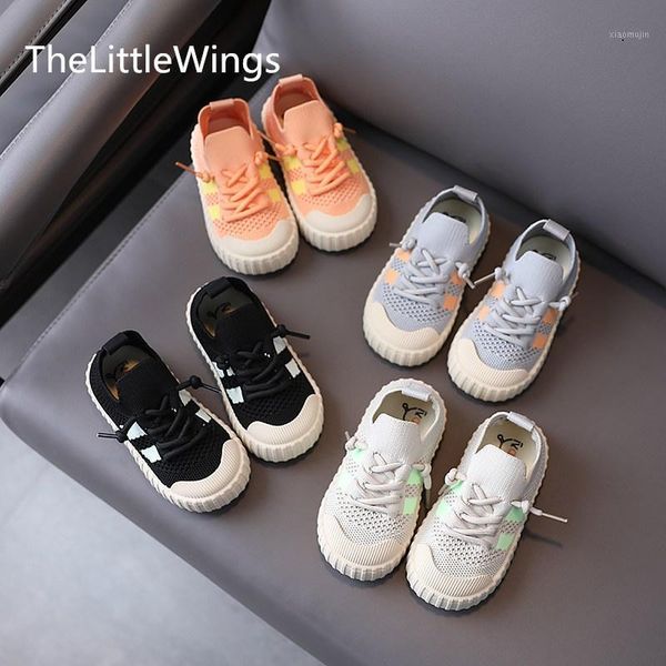 

spring 2021 boys' sneakers girls' leisure summer sandal korean light and breathable children's sports shoes 1- years old, Black