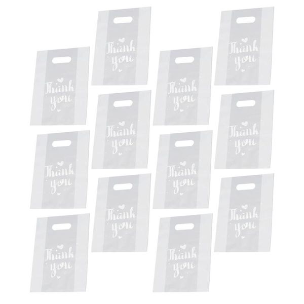 

gift wrap 50pcs transparent plastic bags toast candies thicken baking packing