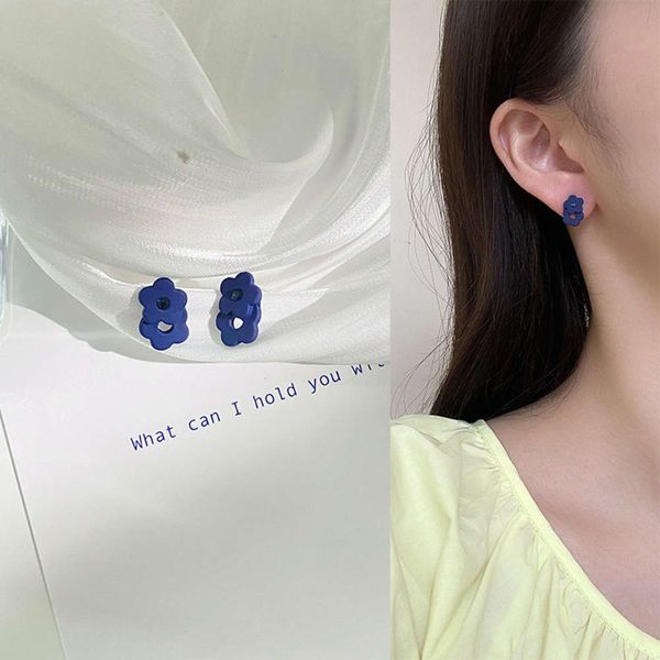 

flower earrings fashion simple small temperament