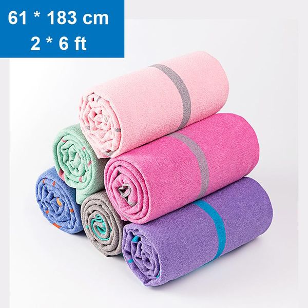

183*61cm indoor non slippery printed workouts yoga pad mats