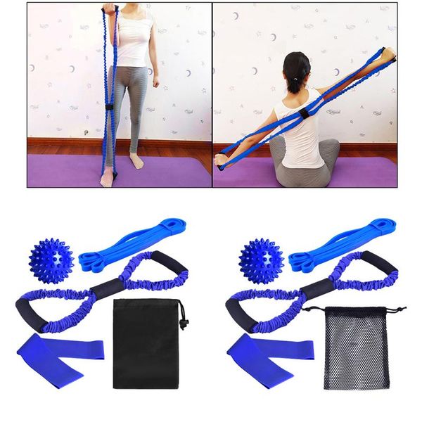 

resistance bands fitness latex elastic band strength training home workout