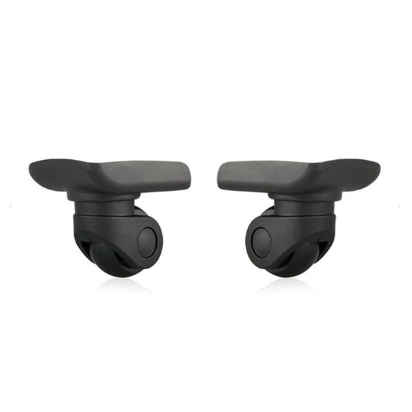 

bag parts & accessories luggage suitcase replacement wheel travel repair wear resistant silent absorption mute trunk whee, Black