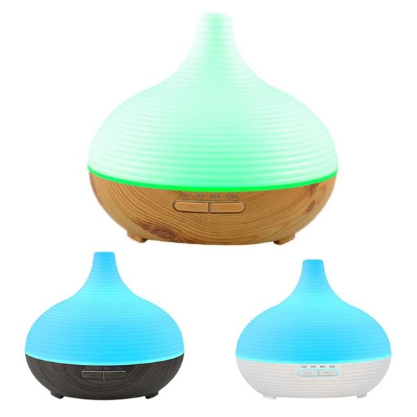 

humidifiers ultrasonic air humidifier 7 led color spray mute 300ml oil diffuser with wifi control for bedroom office us plug