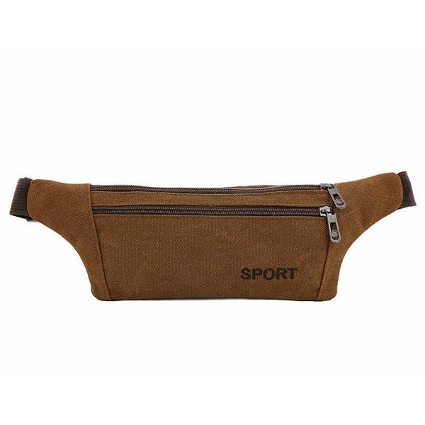 

casual waist bag zipper chest sport fanny pack for women men bags