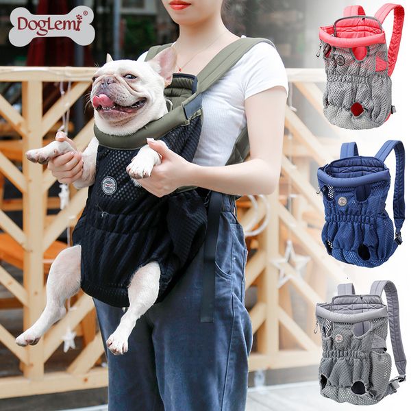 

small dog out breathable chest backpack teddy fadou cat portable pet bag