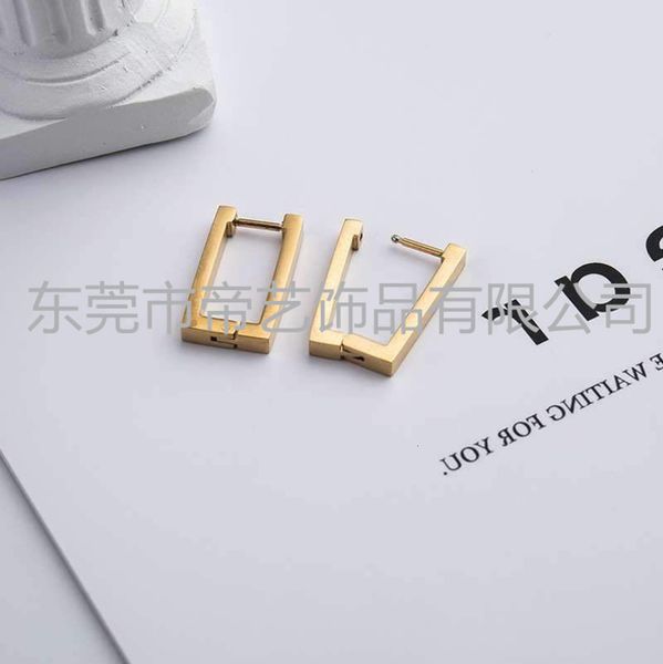 

fashion rectangular earrings stainless steel earrings