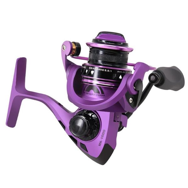 

all-metal 5.5:1 1000 rocker fishing reel spool spinning sea accessories wheel 8kg max drag stainless steel baitcasting reels