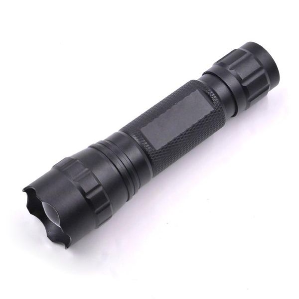 

zoomable wf-501b ultraviolet uv365nm 395nm light aluminum 18650 led torch flashlights torches