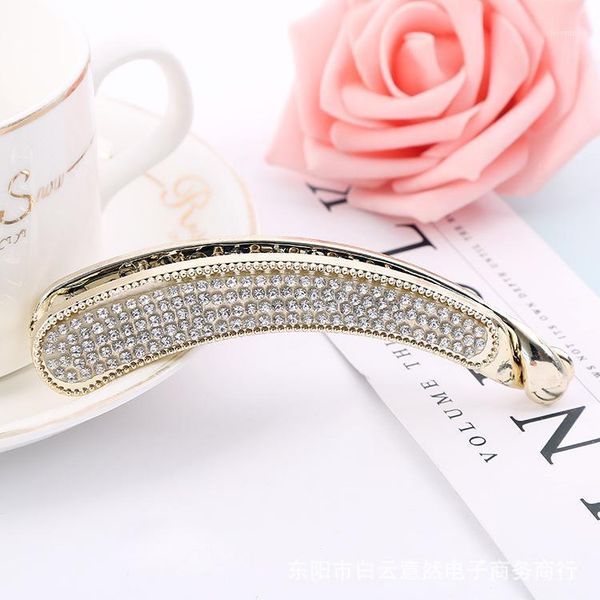 

hair clip fish shape banana barrettes black brown hairpins accessories for women clamp diy craft acc421
