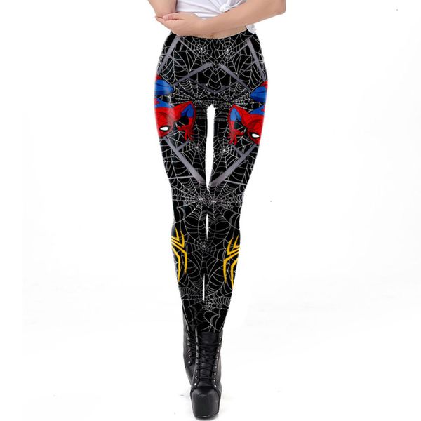 

printing 3d women's leggings fishscale pencil pants kdk1923, Black