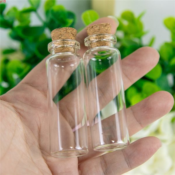 15 ml Glas-Parfümflaschen, kleine Bastelarbeiten mit Korken, 50 Stück, 22 x 65 x 12,5 mm, 15 ml, gute Menge