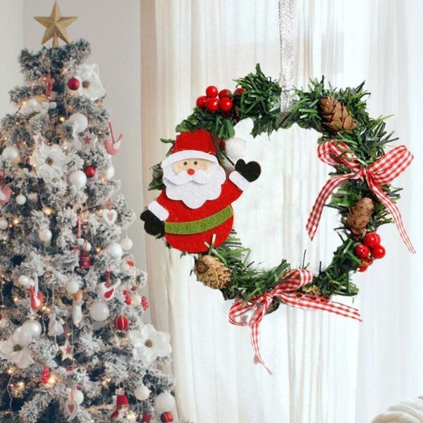 

decorative flowers & wreaths exquisite christmas garland hanging wreath door indoor gift decoration xmas fireplace windows family outdoor de