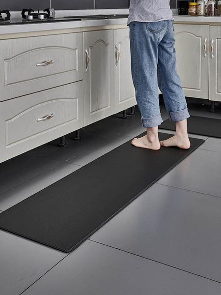 

carpets pu leather anti slip kitchen mat for floor bath carpet entrance doormat living room rugs bedroom long