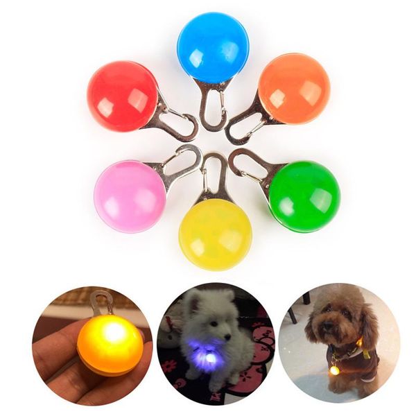 

fashion pet collar led glowing pendant safety night light luminou collars for dog cat identity anti-lost accessories & leashes