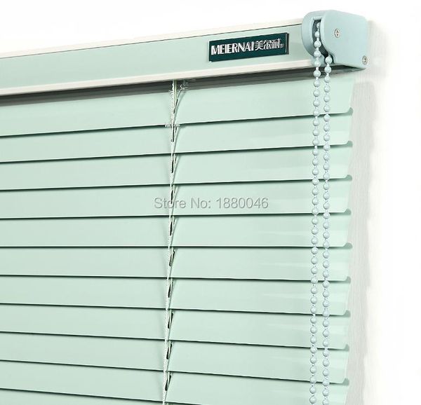 

blinds customized pastoral style green color roller aluminium alloy venetian outdoor for office/living room