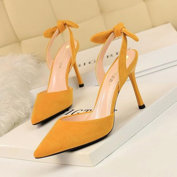 

women sandals high heels summer brand woman pumps thin party shoes pointed toe slip on office ladie dress shoe m19, Black