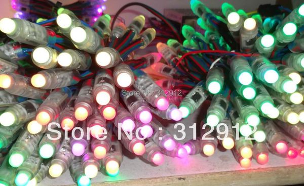 

100nodes ws2801 pixel light;12mm diameter;ip68 rated;256gray scale led modules