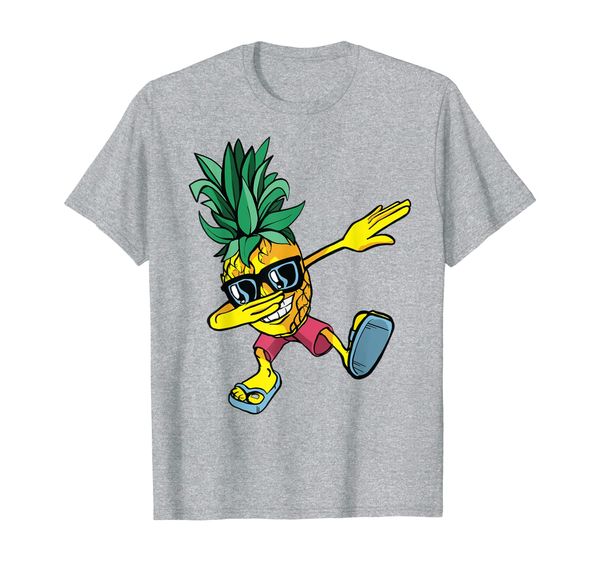 

pineapple shirt for men, dabbing pineapple gift for surfers t-shirt, White;black