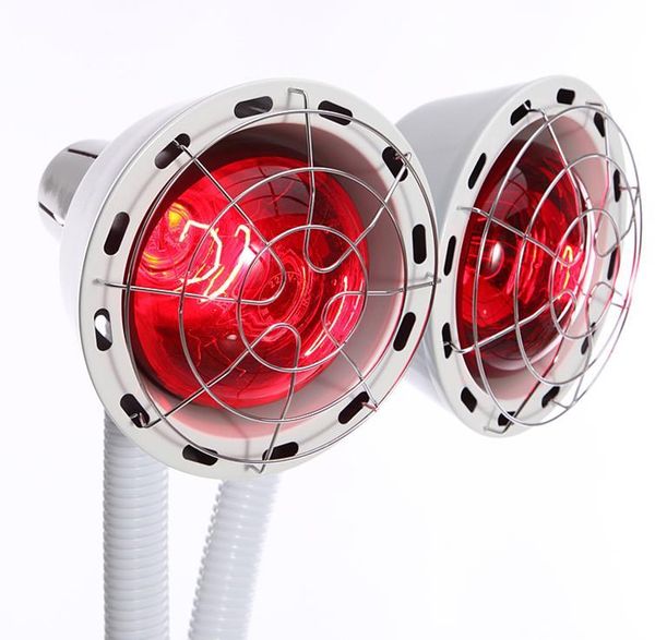 

soporte de suelo 275 w cabeza doble piso terapia masaje lÃ¡mpara calefacciÃ³n piel luz alivio dolor fisioterap electric massagers