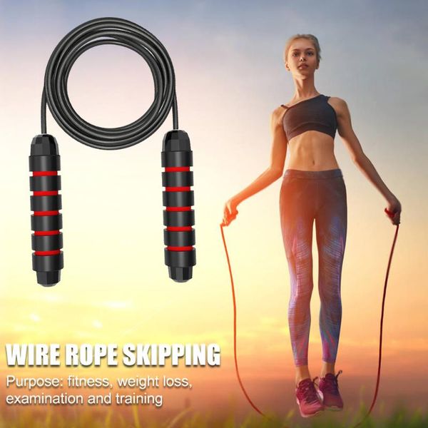 Jump cordas resistentes ao desgaste PVC Moda Bloco com peso Rolução de corda Ferramentas de equipamento de treino de corda 3000x35x5mm