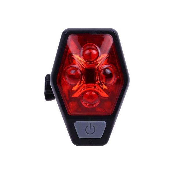 

4 modes bike tail light bicycle safety cycling warnig rear lamp #d lights